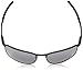 Oakley Men's OO4107 Conductor 8 Rectangular Sunglasses, Matte Black/Black Iridium Polarized, 60 mm