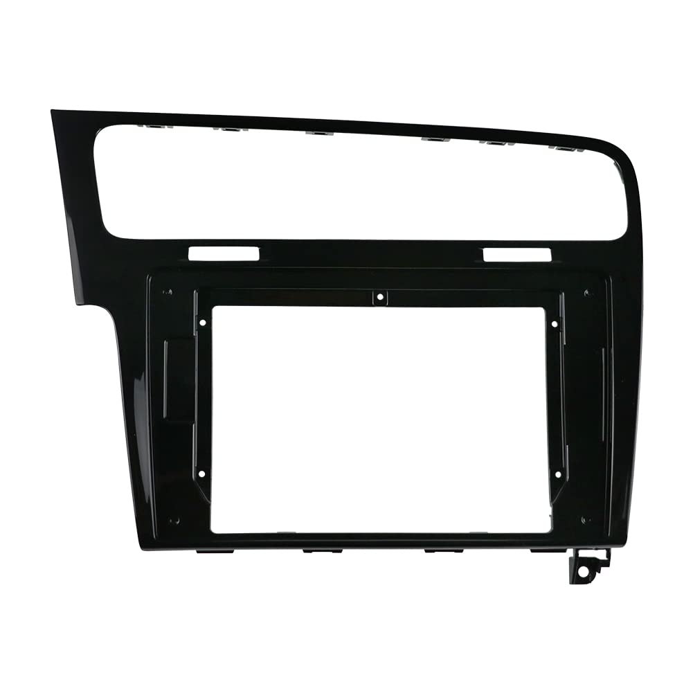 YUNTX Car Radio Fascia For VW Golf (2013-2016) Special Car Radio Frame Dashboard Mount Double DIN