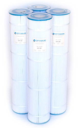 Pool Filter 4-Pack, Replaces Jandy CL580 R0357900, Unicel C-7482, Filbur FC-0820, & Pleatco PJAN145 Filter Cartridges