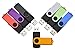 FEBNISCTE 7pcs Swivel Color Assorted 32GB USB3.0 Thumb Disk Multi-Pack Memory Stick