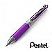 Pentel EnerGel XM BL77 - Retractable Liquid Gel Ink Pen - 0.7mm - 54% Recycled - Purple - Pack of 3