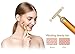 YSBER 24K Golden Face Massager & Beauty Care Vibration Facial Electric Massager for Lifting Skin Tightening Anti-Wrinkle Bar Face Skincare (C)