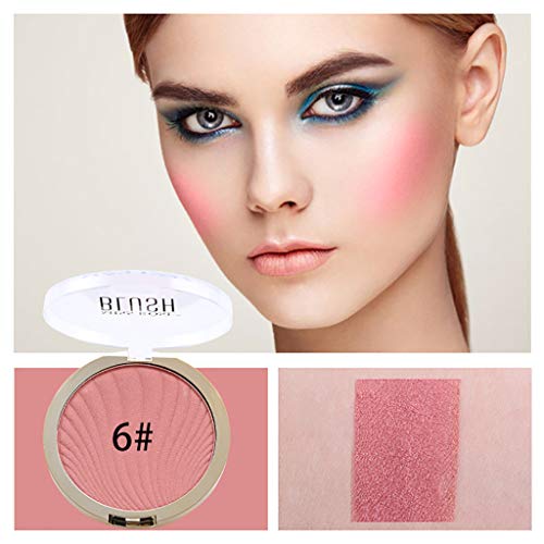 WONdere MISS ROSE six-color matte blush rouge Pure Satin Matte Blush - Antique Rose (F)