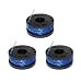 Sun Joe TRJ601R3 3-Pack Of Replacement Trimmer Line Spools For Sun Joe TRJ600C Cordless Trimmer primary