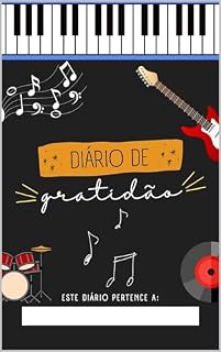 Livro Diário de gratidão: Rock and Roll