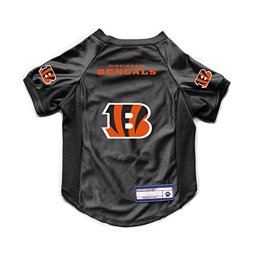 Littlearth Cincinnati Bengals NFL Stretch Pet Jerseys for Big Dogs