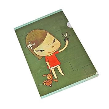 Amazon Yoshitomo Nara奈良美智 ならよしとも クリアファイル つり Amazon Yoshitomo Nara奈良美智 ならよしとも クリアファイル つり