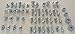 Specbolt Fasteners 70pc OE Spec Motorcycle Body Plastics Fenders Shrouds Seat Bolt Kit for Honda CR CRF CR85 CR125 CR250 CRF500 CRF150 CRF250 CRF450 CRF150R CRF250R CRF450R