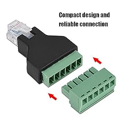 Zerone Cable Audio Adapter, Ethernet RJ12 6P6C Male