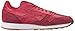 Reebok Men's Cl Leather Spp Fashion Sneaker, Flash Red/Merlot/White/Gun, 10 M US