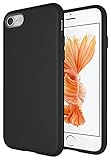 iPhone 7 Case, Diztronic Full Matte Soft Touch Slim-Fit Flexible TPU Case for Apple iPhone 7 (Matte Black)