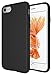 Diztronic Matte Black iPhone 7 Case/iPhone 8 Case, Full Matte Slim-Fit Flexible TPU Case for Apple iPhone 7 & 8 [Matte Black]