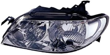 Amazon Com 2002 2003 Mazda Protege 5 Hatchback Headlight Headlamp With Aluminum Bezel Trim Housing Composite Halogen Front Head Light Lamp Set Pair Left Driver And Right Passenger Side 02 03 Automotive