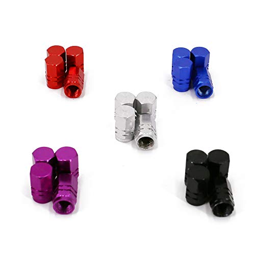 image for UTSAUTO Tire Valve Caps Stem Caps 20pcs Aluminium Alloy Valve Stem Cap