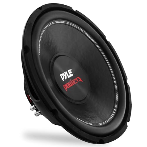 Pyle Car Subwoofer 15 Inch Car Speakers – 2000W Dual Voice Coil 4 Ohm High Power Audio Subwoofer with Foam Surround