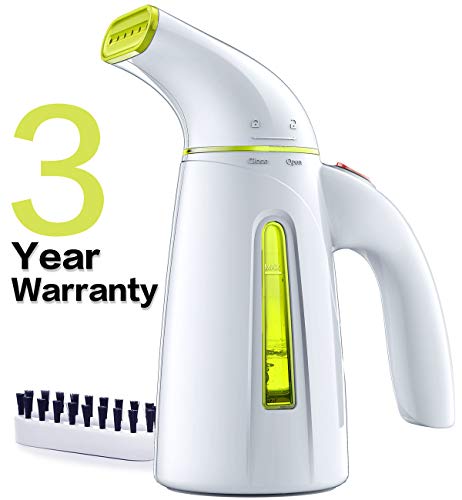 Hilife Steamer for Clothes Steamer, Handheld Garment Steamer Clothing, Mini Travel Steamer Fabric Steam Iron 240ml Big Capacity