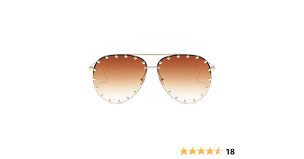 aviator sunglasses with studs