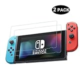 Switch Screen Protector, Feramox Tempered Glass Screen Protector for Nintendo Switch 2017 (2-Pack)