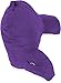 Deluxe Comfort Microsuede Bedrest – Reading and Bed Rest Lounger – Sitting Support Pillow – Soft But Well Stuffed Fiberfill – Backrest Pillow With Arms, Light Purple