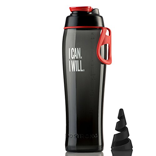 50 strong 30oz mixer bottle & protein shaker – pa…