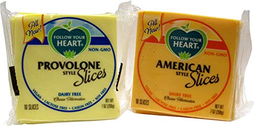 Follow Your Heart, 3 Provolone Cheese & 3 American Cheese (6 Pack)