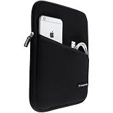 Shockproof 9.7-11 inch Tablet Sleeve Bag Carrying Case for Samsung Galaxy Tab A9+ A11+ Plus S11 S9 S8 S7 11" Galaxy Tab S10 Lite S9 FE 10.9" iPad Pro 11 M5 M4 iPad Air 11 M3 M2 Surface Go 4 (Black)