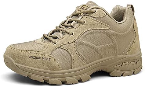 Suetar Men's Breathable Nylon Upper and Non-Slip Rubber Sole Military Tactical Sports Shoes K23