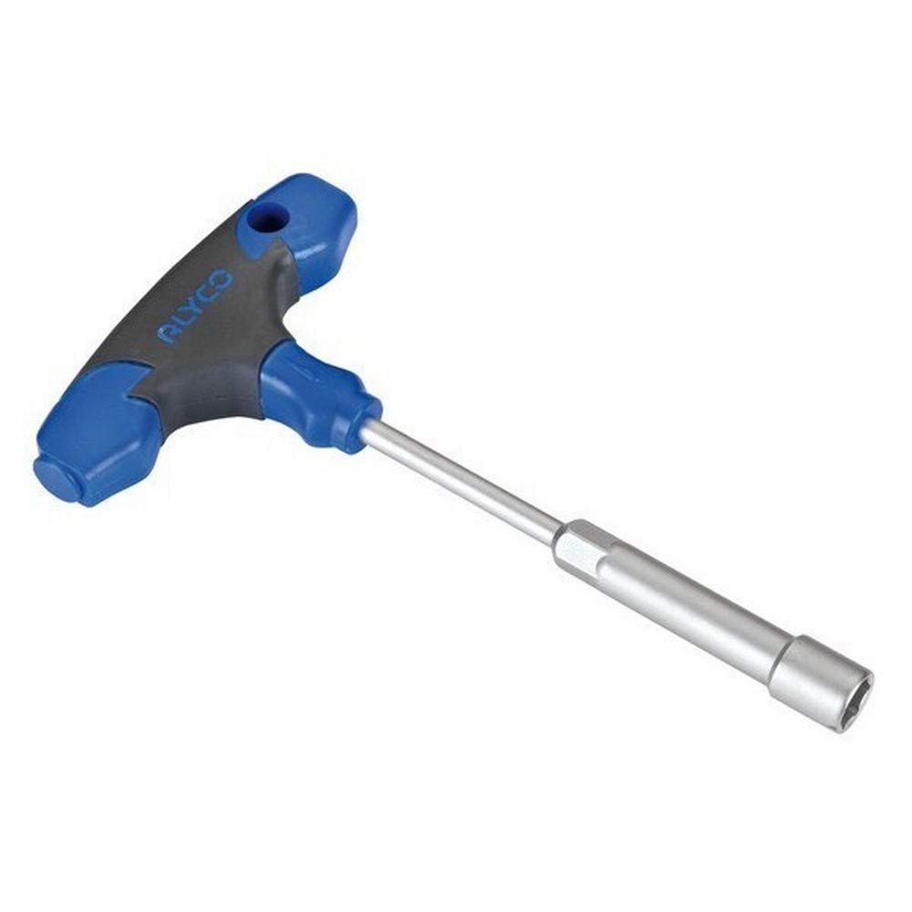 alyco 195227 – T Handle with Long Glass 7 mm Hex