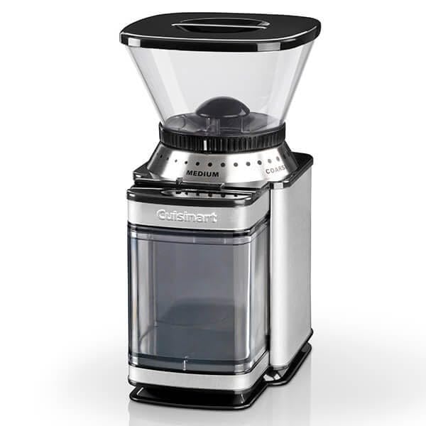 Cuisinart Coffee Burr Grinder | At-home coffee grinder | 4-18 cups | 18 grind settings | Different brew strengths - espresso, cold brew, latte, cappuccino | dishwasher safe | easy-to-use