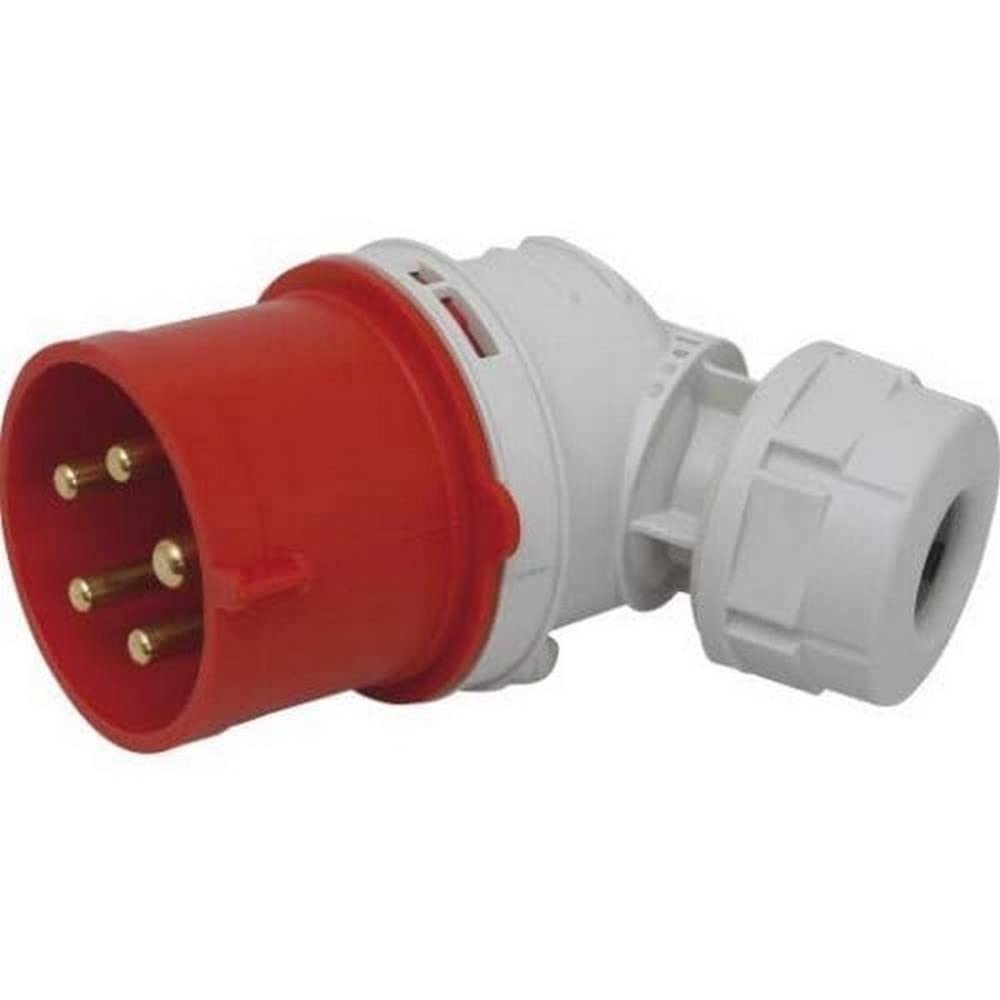 SIROX® CEE angle plug IP 44, 5-pin, 400 V, 6 h current 32 A