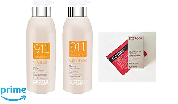 Amazon Com Biotop Professional 911 Quinoa Shampoo And