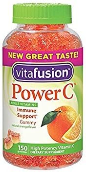 Vitafusion Power C, Gummy Vitamins For Adults, 150-Count (Packaging May Vary) - Pack of 2