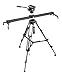 COOCHEER Professional Video Tripod, Heavy Duty Tripod System with 360 Degree Fluid Drag Video Head, 1/4