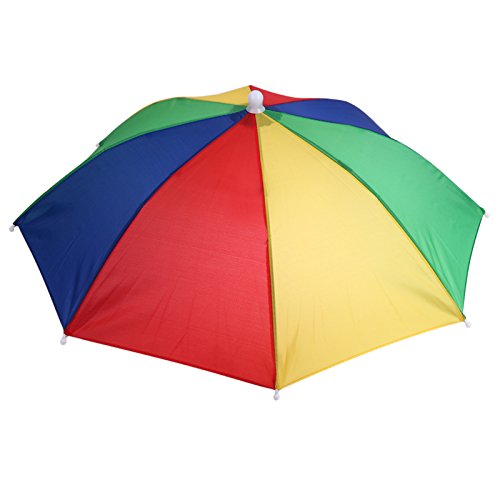Autumn Water Portable Usefull Umbrella Hat Sun Shade Waterproof Outdoor Camping Hiking Fishing Festivals Parasol Foldable Brolly Cap 55cm - Thumbnail 6
