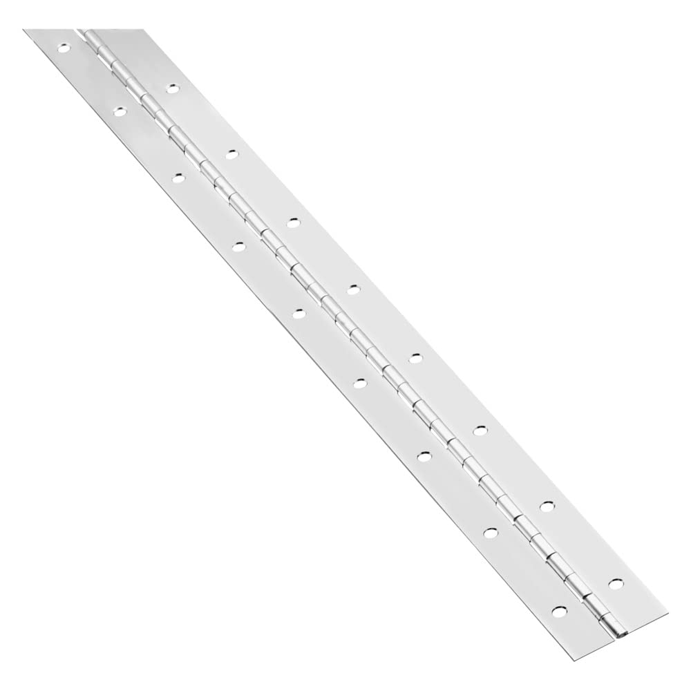 National Hardware N266-940 Continuous Hinge, Stainless Steel, 1-1/2" x 30"