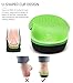 NICEWIN Pain Relief Arch Support Insoles for Men Women-Comfortable Shoe Inserts Flat Feet High Arch Greenthumb 2