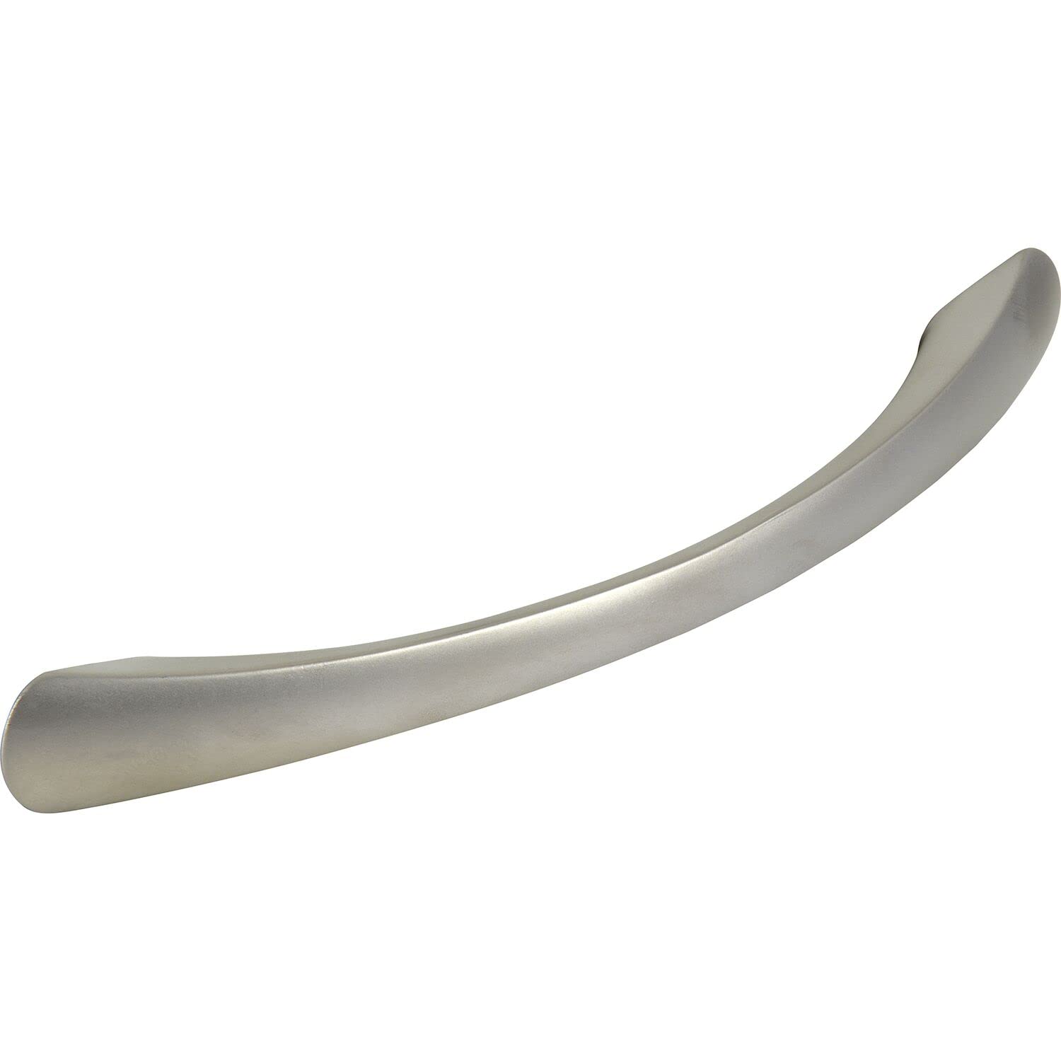 ALLES IM GRIFF Palheiro LA Furniture Handle 128 mm Curved Handle Width 165 mm Die-Cast Nickel Plated Matt