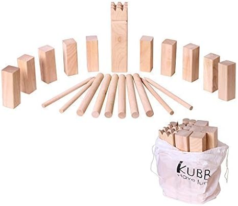 Karry Xxl Wikinger Strand Spiel Kubb Wikingerspiel Wurfspiel