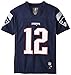 NFL Youth Boys 8-20 Tom Brady New England Patriots Boys -Player Name Jersey, Dark Navy, L(14-16)