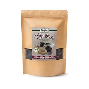 Biojoy BIO-Pruimen, gedroogd, ontpit, ongezoet en vrij van zwavel (1kg)