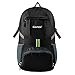 Gonex 35L Lightweight Packable Backpack Handy Foldable Shoulder Bag Daypack (Black-1)