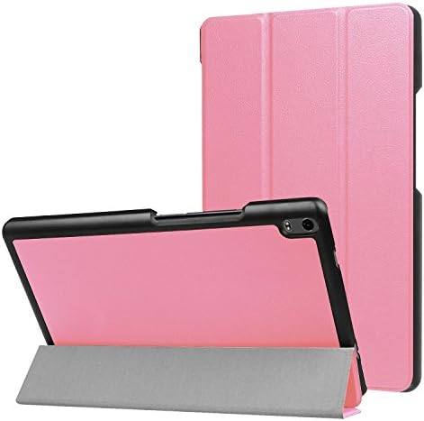 For LENOVO Tab4 8 Plus[Custer III]Ultra Slim Lightweight PU Leather Folio Case Stand Cover -3ZE04