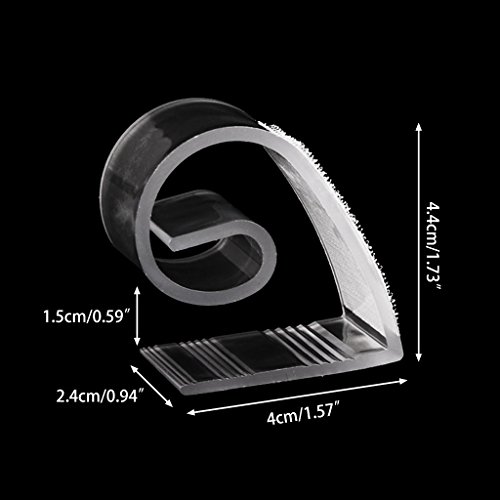 image for Tebatu 12 Pieces Camping Picnic Party Plastic Clear Table Cloth Cover 