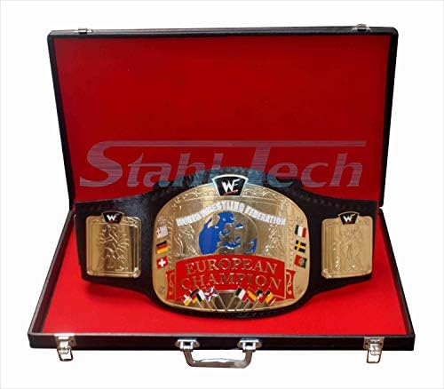 STAHL TECH WWF European Championship Replica Belt, for WWF Lovers