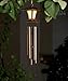This New Large Wind Chime Solar Powered Light Is a Beautiful LED Lighted Chimes for Your Garden Yard Patio and Landscaping Outdoor Décor