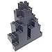 Lego Parts: Mountain Brick 3 x 8 x 7 Rock Panel Triangular (LURP) (DBGray)