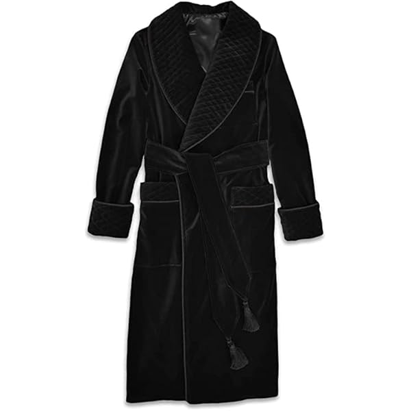 Silk Jacket Long Smoking Gowns Men's Dressing Gown Smoking Jacket Robe Emerald Green Cotton Velvet Extra Silk Jacket Long Smoking Gowns Men's Dressing Gown Smoking Jacket Robe Emerald Green Cotton Velvet Extra