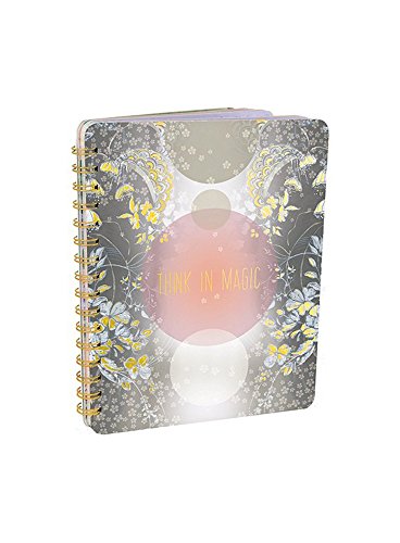 Papaya Art Think in Magic Spiral Notebook