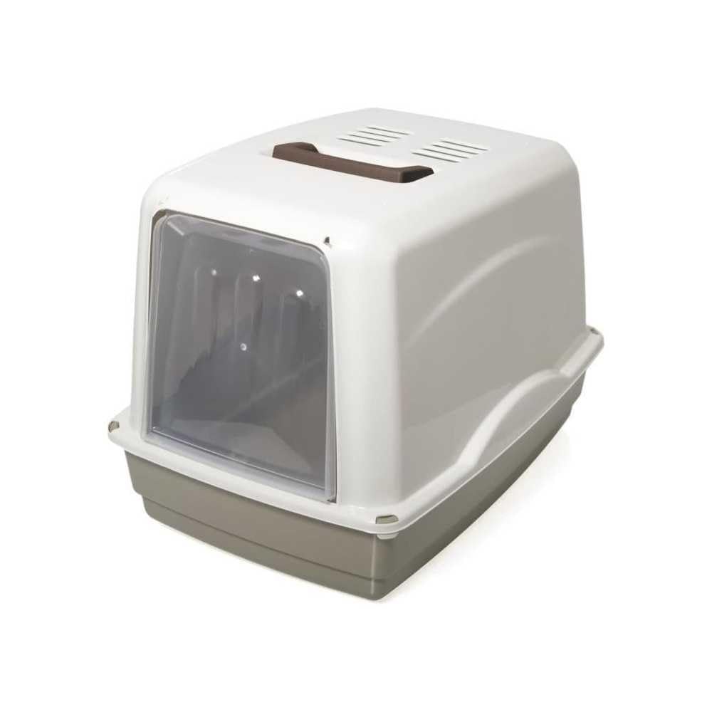 Agrobiothers Vicky Hooded Litter Tray for Cats – 54 x 39 x 39cm