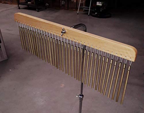 Kenneth 36 Tone Bar Pipe Chimes Musical Percussion Instrument Suitable for Enhancing Choir Music - Thumbnail 2